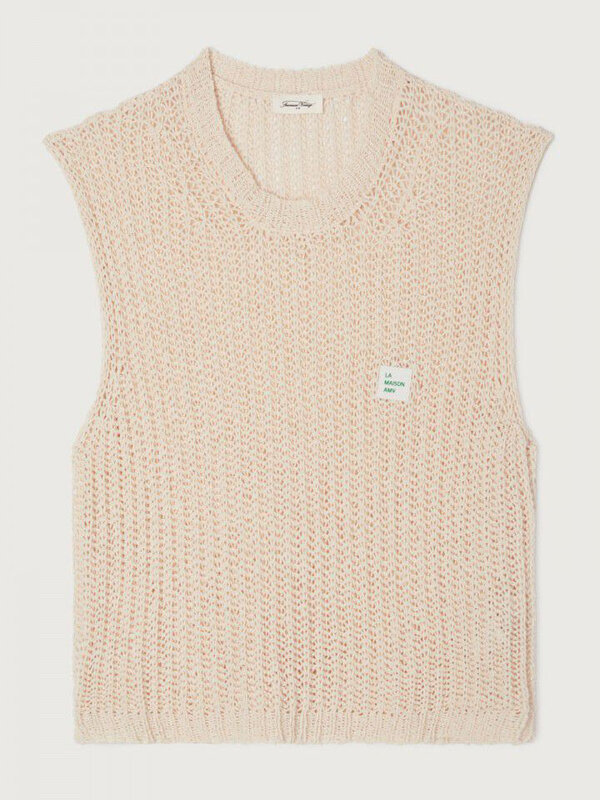 American Vintage Knitted top Yamik 2. Opt for stylish nonchalance with this loosely knitted top. Its relaxed design makes...