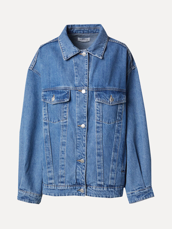 Edited Denim jacket Jazlyn 2. Go for a timeless look with this oversized denim jacket. Its classic design ensures you alw...