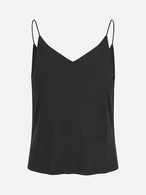 Top Dagna Raia. Upgrade your basics with this simple yet stylish black top, a must-have for every outfit. With its timele...