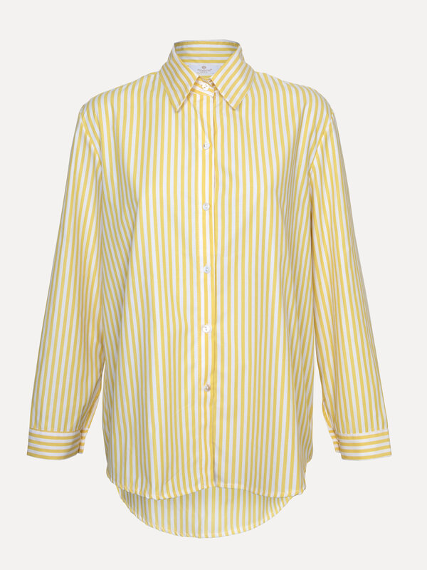 Le Marais Chemise rayée Mick 2. Ensoleillez votre journée avec cette chemise rayée, un classique au design contemporain. ...