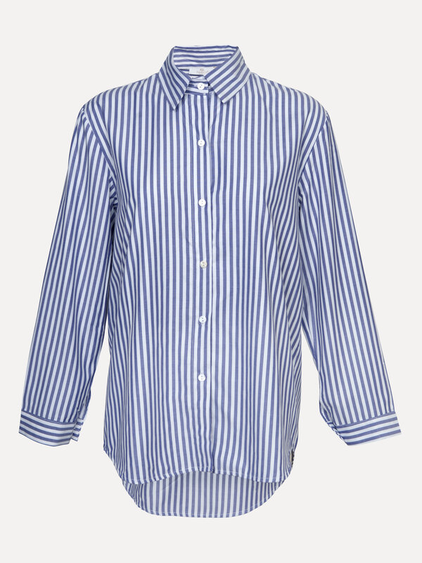 Le Marais Gestreept hemd Mick 2. Met zijn klassieke ontwerp en eigentijdse uitstraling is ons gestreepte hemd een veelzij...