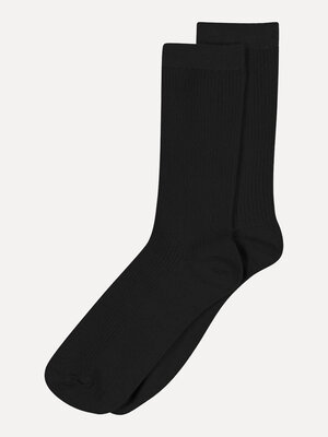 Sokken Fine Rib. Voeg een subtiele textuur toe aan je dagelijkse look met deze sokken in een fijne ribstructuur. Ze biede...