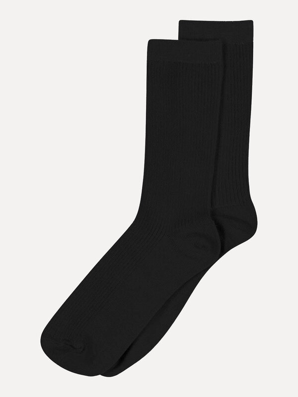 MP Denmark Sokken Fine Rib 1. Voeg een subtiele textuur toe aan je dagelijkse look met deze sokken in een fijne ribstruct...
