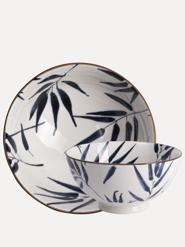 Gusta Bowl Bamboe 1. Set your table in style with this beautiful bowl from the In To Japan series. The bowl features a ba...