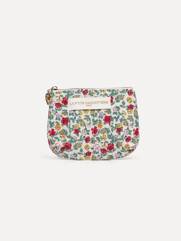 Le Marais Toiletry bag Iza 1. Keep your makeup organized and trendy with this small pouch in a vibrant red floral print. ...