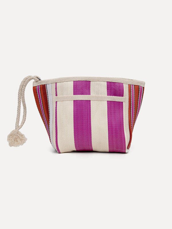 Le Marais Striped pouch Cato 1. A handy and compact pouch with stripes, perfect for storing all your daily essentials in ...