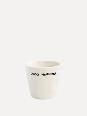 Espresso Cup Good Morning Espresso Cup Good Morning. La Tasse à Espresso Bonjour est fabriquée en céramique. Si cette tasse ne vous donne pas un tr...
