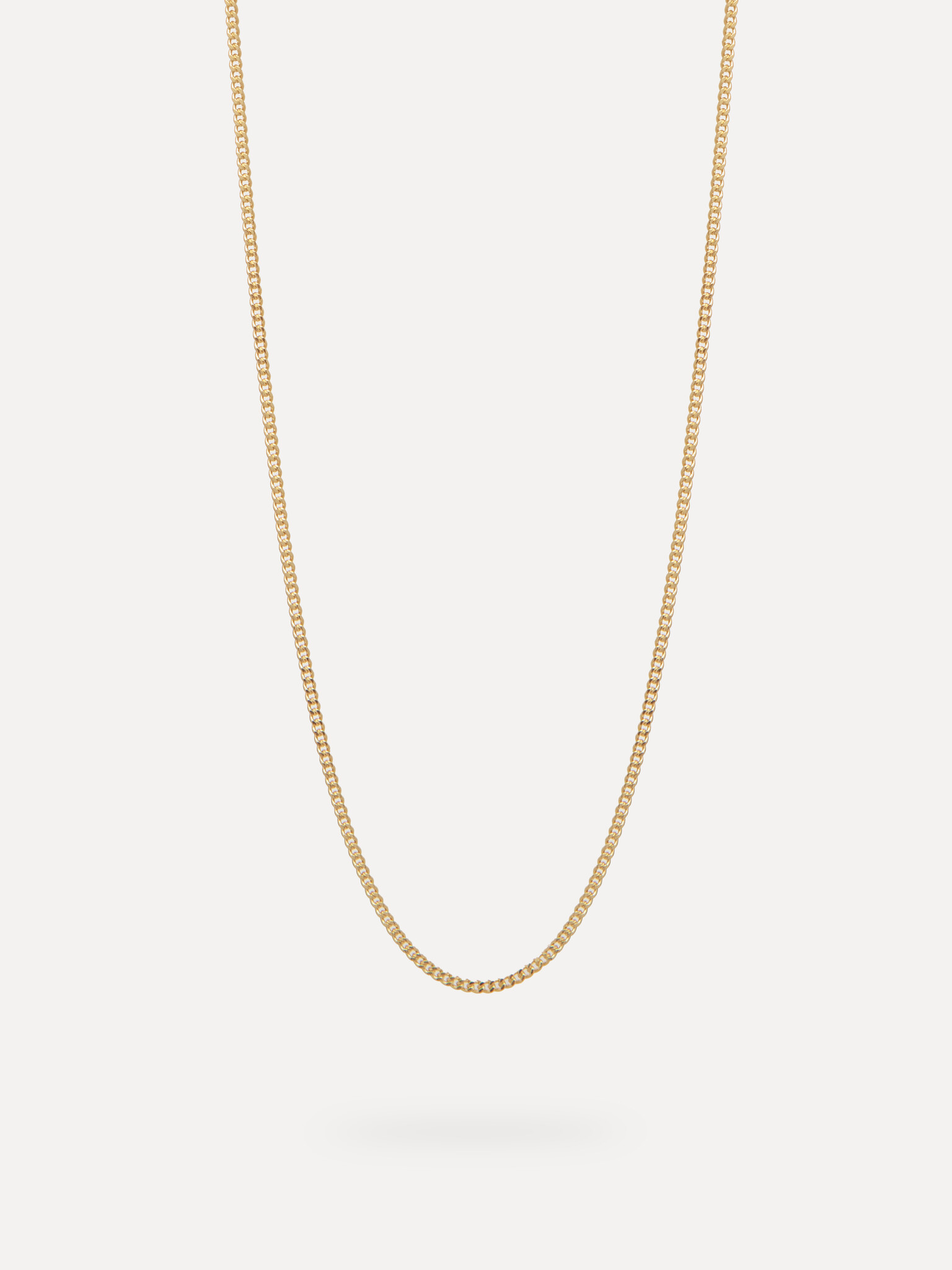 Les Soeurs Necklace Charm 1. Discover the versatility of this delicate brass necklace, coated in 14k solid gold. Timeless...