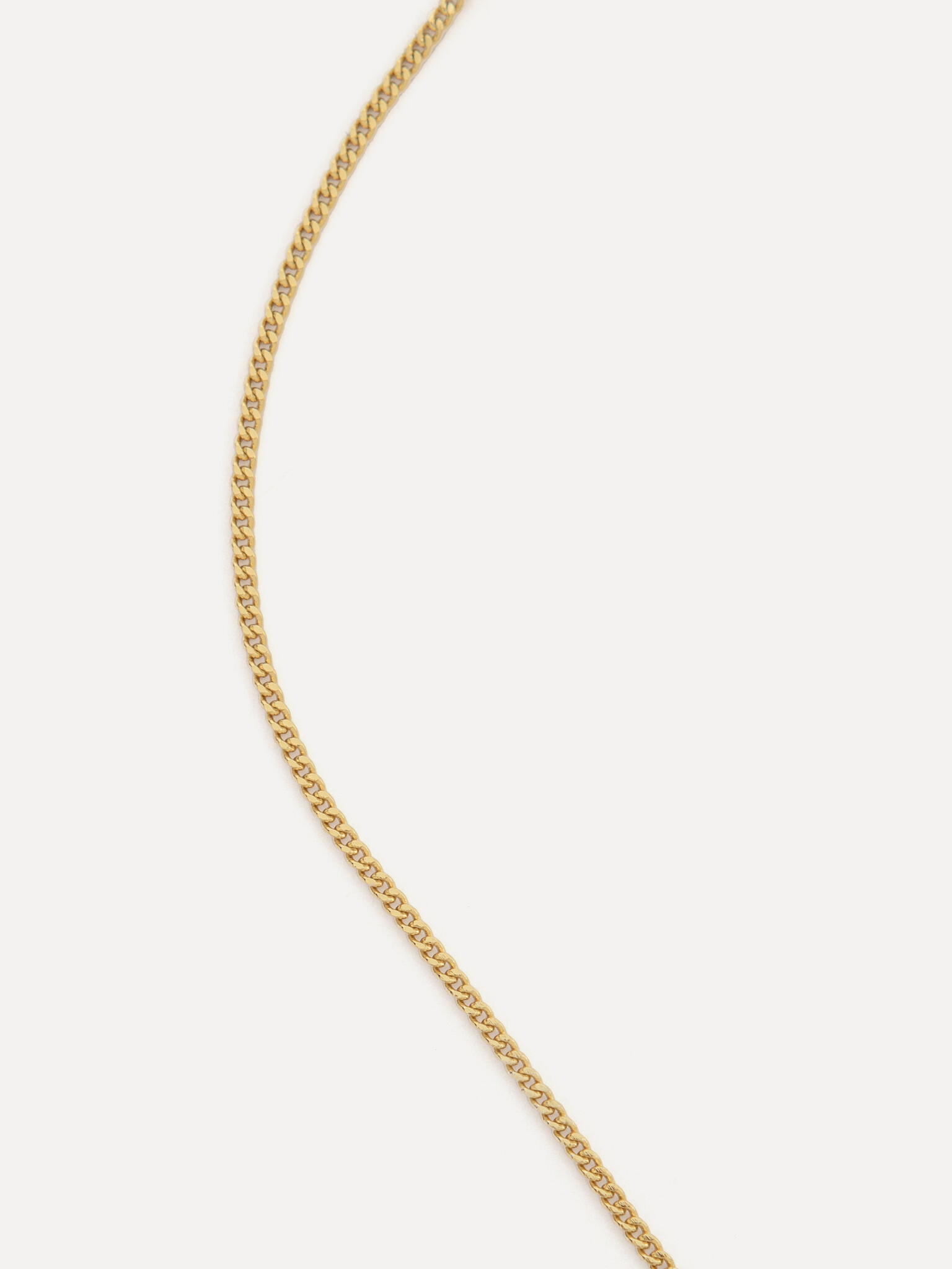 Les Soeurs Necklace Charm 2. Discover the versatility of this delicate brass necklace, coated in 14k solid gold. Timeless...
