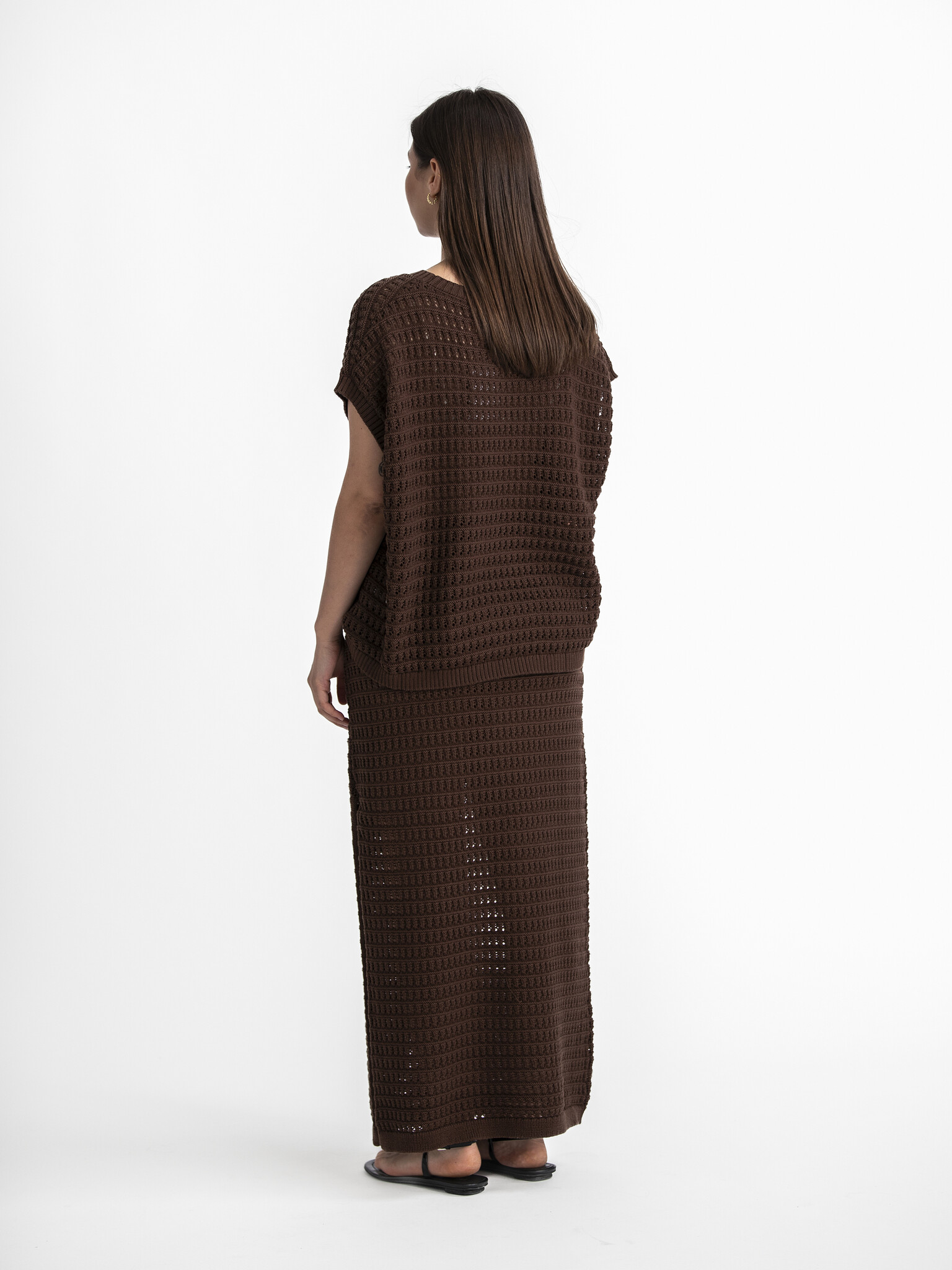 Les Soeurs Gehaakte rok Mint 5. Upgrade je look met deze prachtige gehaakte rok in een warme bruine kleur. Deze gehaakte ...