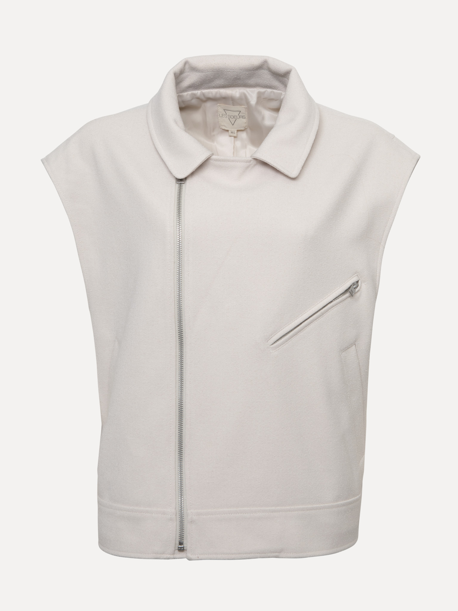 Les Soeurs Boucle waistcoat Kitty 2. Upgrade your layering game with this essential waistcoat. Its silhouette accentuates...