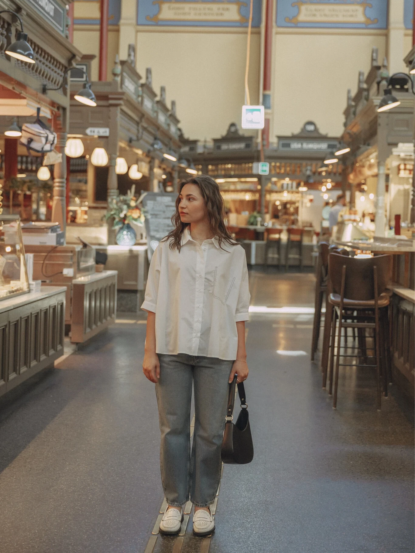 Les Soeurs Mom fit jeans Isabella 7. Denim voor alle seizoenen! Mom jeans Isabella geeft je alle veelzijdigheid die je no...