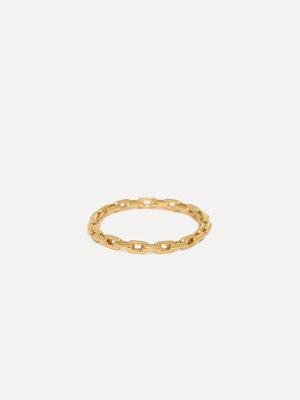 Bague Chloe Chain. Complétez votre fête de la bague avec cet élégant bijou. Le design de la chaîne attire tous les regard...