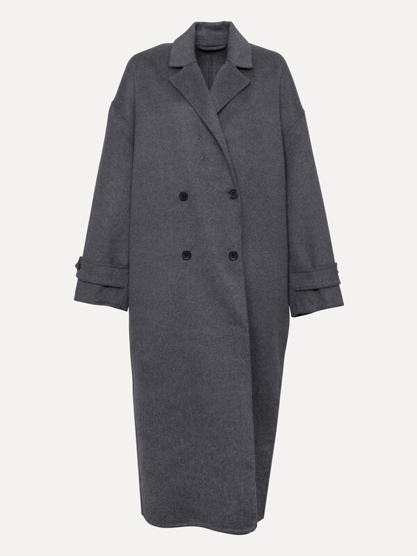 Les Soeurs Long coat Adan 1. Ready to take on the new season? With this long coat in a gorgeous grey hue, you'll be all s...