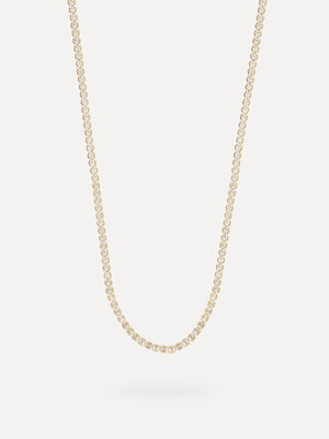 Ketting Rana Tennis Chain. Deze tennisketting is je go-to als je op zoek bent naar sophisticated glamour. De delicate ste...