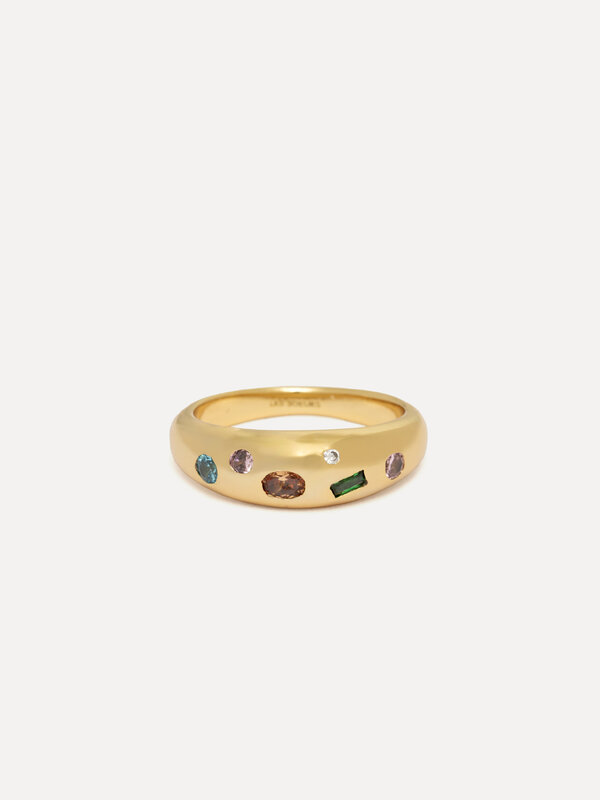 Les Soeurs Bague Claire Zirkonia Pastel 1. Laissez parler vos doigts avec cette bague massive. Grâce à son large anneau e...