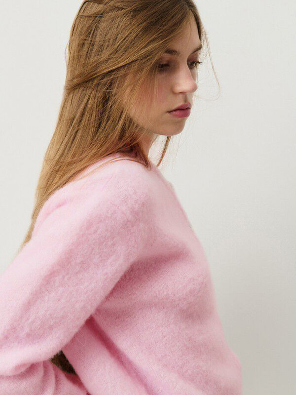 American Vintage Vest Vitow Dragee Chine | Les Soeurs