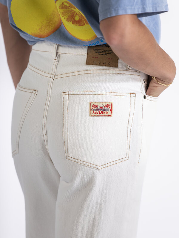 American Vintage Jean droit Jozastreet 3. Ajoutez un basique intemporel à votre collection avec ce jean à coupe droite en...