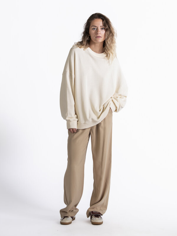 Les Soeurs Sweater Blair 5. At times you just need a simple, chic basic in your closet. This off-white sweater is exactly...