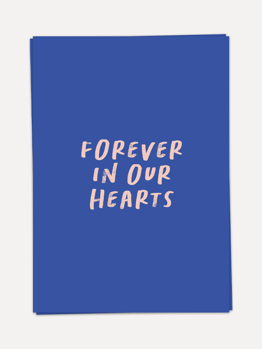 Kaart Blanche carte de vœux Forever in our hearts 1. Vous cherchez un moyen de mettre des mots sur vos sentiments? Cette ...