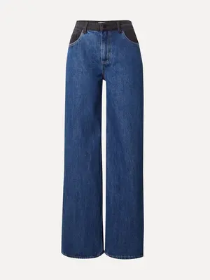 Jeans Maleah. Opgelet: dit is je nieuwe favoriete jeans, maar dan nét even anders. De donkere contrastkleur aan de taille...