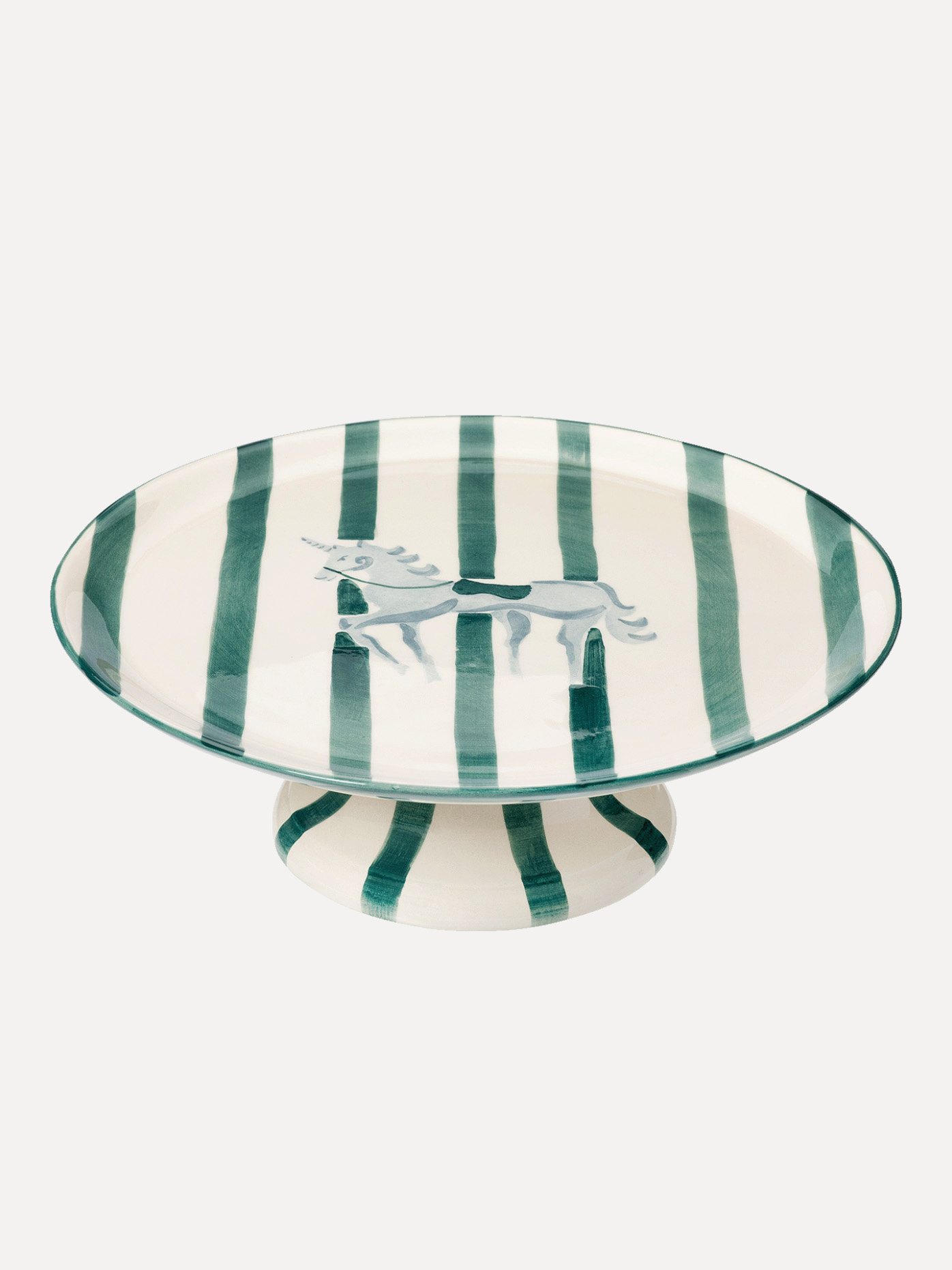 Anna + Nina Striped Cake Platter Pegasus 1. Happiness is in the details, like a pretty tray for your favorite cake or pas...