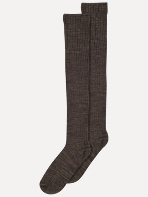Socks Megan. For cozy toes and warm legs: these knee socks in merino wool offer comfort from head to toe, ideal for chill...