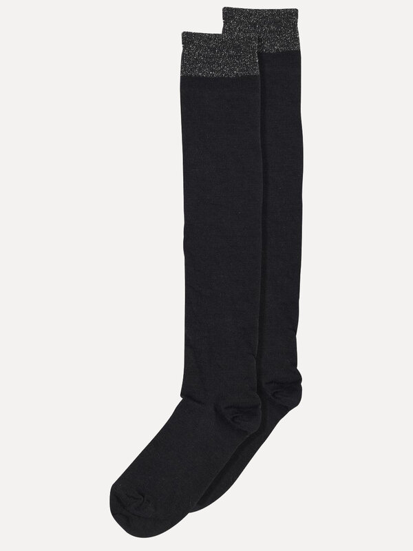 MP Denmark Wollen kniesokken 1. Kniehoge luxe voor winterse dagen! Deze kniesokken in merinowol bieden een stijlvol alter...