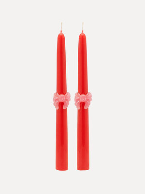 Kaarsen Loving Strik. Wist je dat kaarsen je humeur kunnen beïnvloeden? Met deze schattige set tover je instant een gliml...