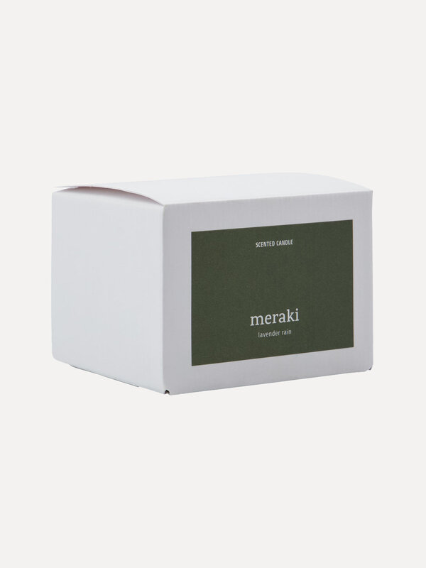 Meraki Scented Candle Lavender Rain 4. Need a moment for yourself? This candle calms! The combination of refreshing chamo...