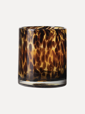 Tealight Holder Panther. Got some wild plans for your interior? This tea light holder combines thick glass with a trendy ...