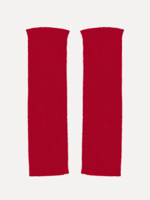 Gants en cachemire Rae. Temps froid, couleurs vives: enfilez ces gants rouge vif pour une course rapide, une marche rapid...