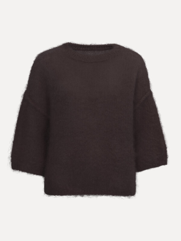 Le Marais Tricot Oversize Stella 2. Le luxe enveloppé dans un pull! La maille en fourrure ajoute une touche chic à votre ...
