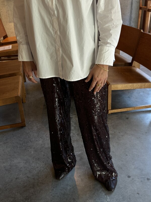 MBYM Sequin Trousers Kanita Lisea 1. 