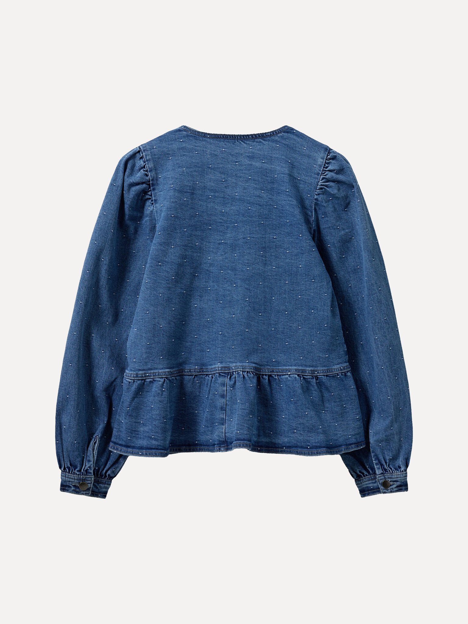 Sofie Schnoor Blouse en jean Halia 6. Vous n'êtes pas fan de la blouse en jean classique? Cette variante avec des détails...