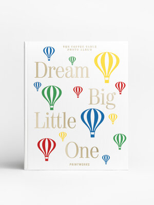 Fotoalbum Dream Big. De eerste mijlpalen van je mini-me vereeuwigen? Dit babyfotoalbum van Printworks verzamelt elk schat...