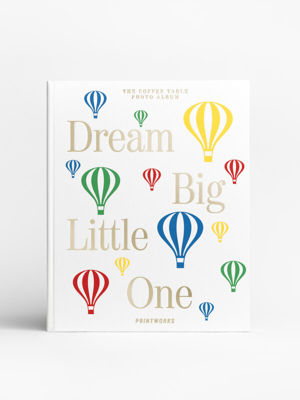 Printworks Fotoalbum Dream Big Little One 1. De eerste mijlpalen van je mini-me vereeuwigen? Dit babyfotoalbum van Printw...