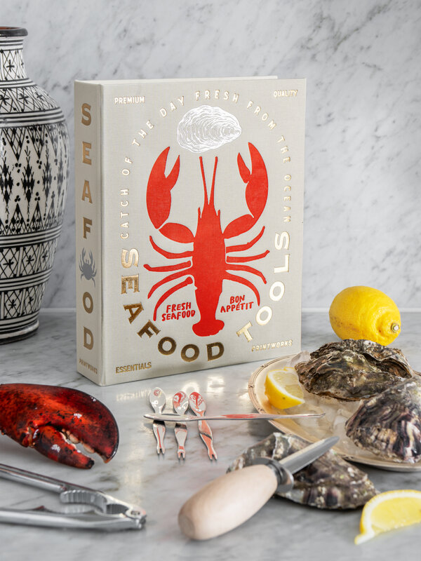 Printworks Coffret cadeau Seafood Tools - The Essentials 4. Pour les amateurs de fruits de mer qui ont le sens du design!...
