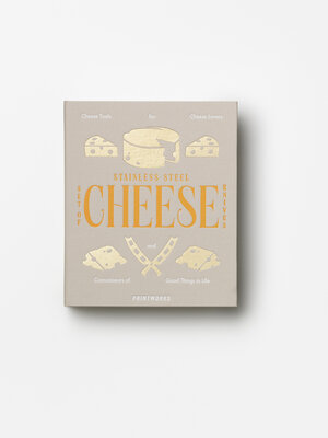Gift box Cheese Tools. Edible literature? Almost. This book doesn't contain stories, but three cheese knives for the true...