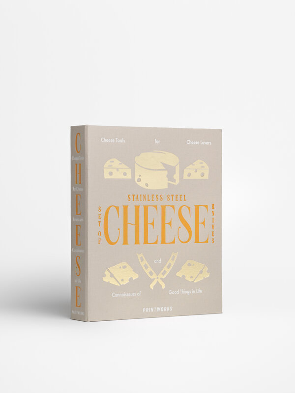 Printworks Gift box Cheese Tools - The Essentials 5. Edible literature? Almost. This book doesn't contain stories, but th...