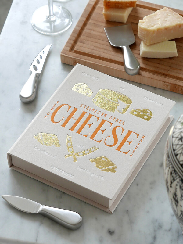 Printworks Gift box Cheese Tools - The Essentials 2. Edible literature? Almost. This book doesn't contain stories, but th...