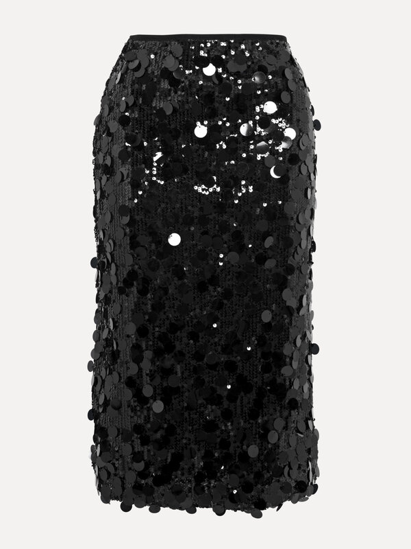 Le Marais Rok met sequins Nola 2. Dresscode party chic? Look no further: deze midi-rok is dé go-to voor al je feestelijke...