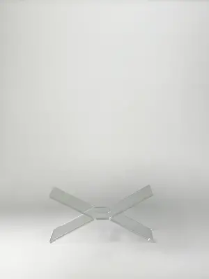 Bookstand X Clear. Let your best books speak for themselves with this sleek, transparent bookend. The minimalist design c...