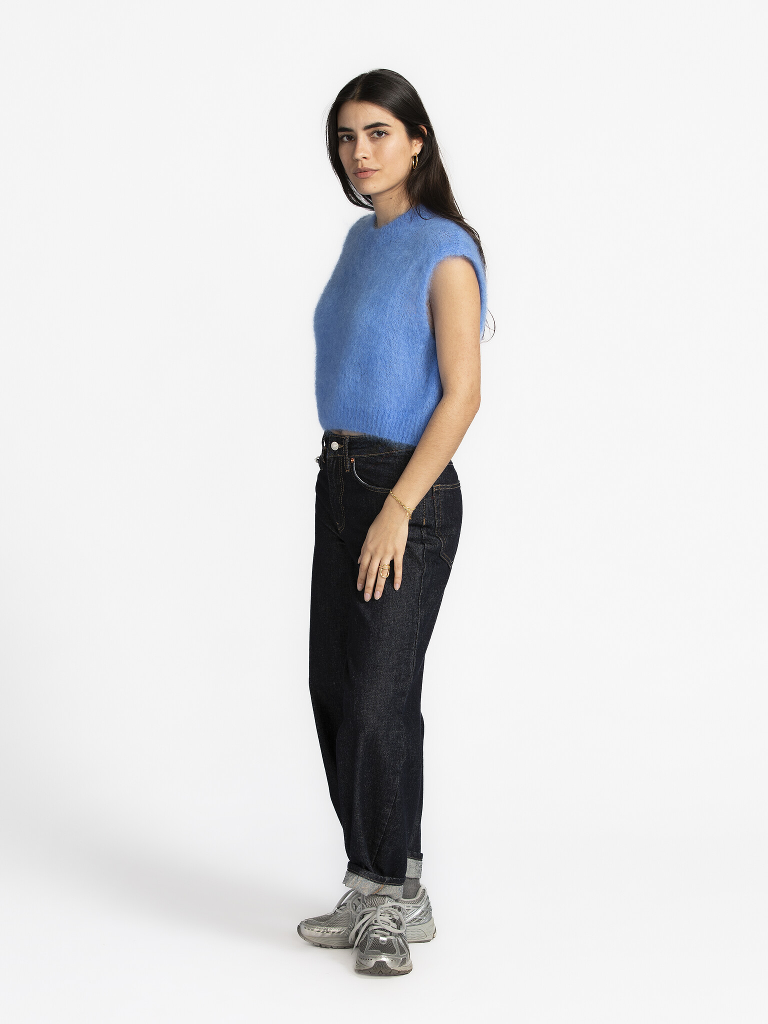 Le Marais Knitted Spencer Zoey 3. From nine to wine! This spencer makes outfit planning a lot easier. The neutral design ...