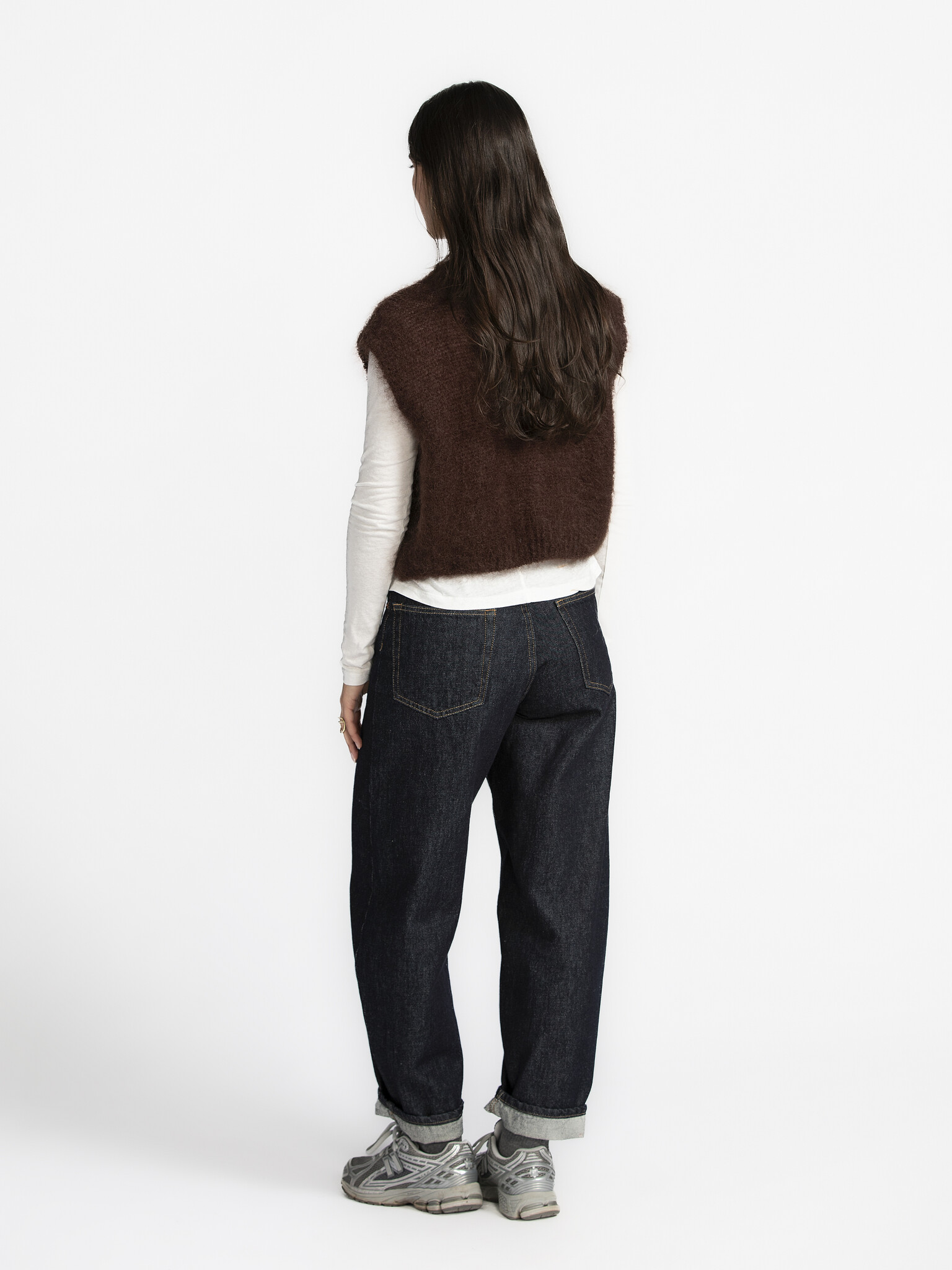 Le Marais Knitted Spencer Zoey 6. Creating a clever wardrobe starts with the right basics. This brown spencer is one piec...