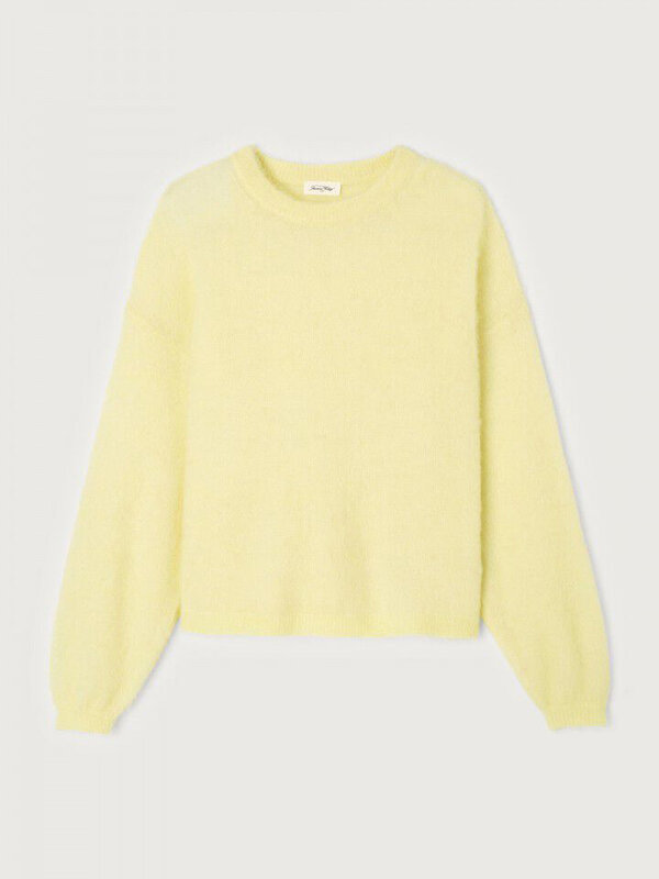 American Vintage Sweat tricoté Nenybay 2. Il fait encore froid dehors, mais vous avez envie de soleil? Ce tricot en alpag...