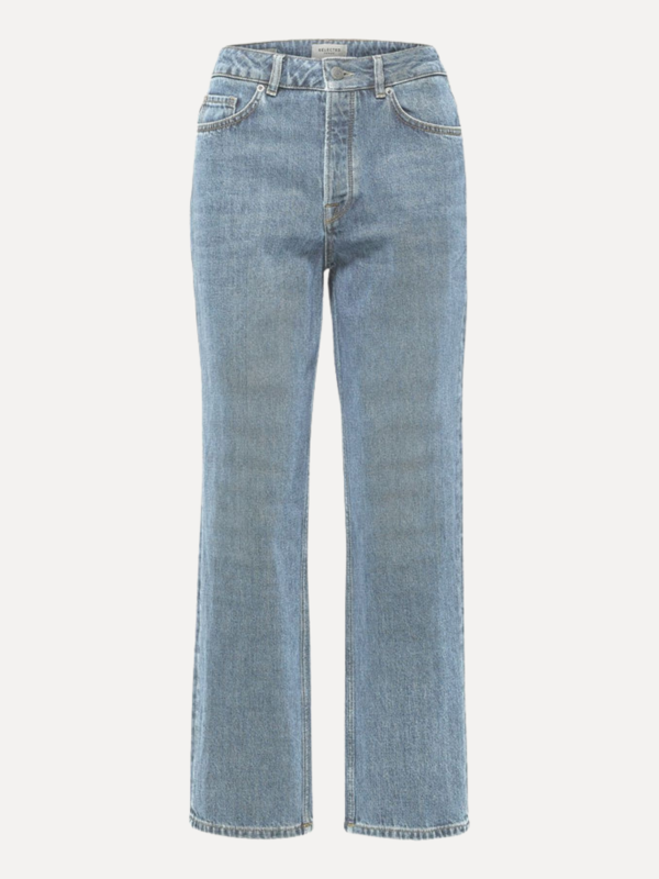 Selected Straight Jeans Kate Alice 2. Hello, sunshine - these light blue straight jeans are sure to bring spring to your ...