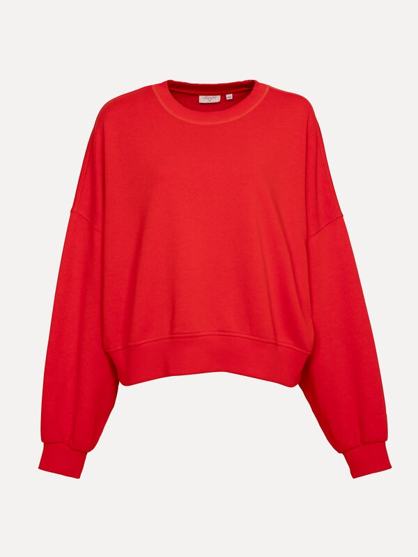Les Soeurs Sweater Emma 2. No more boring basics! With this bright red sweater, you're opting for an instant wow effect. ...