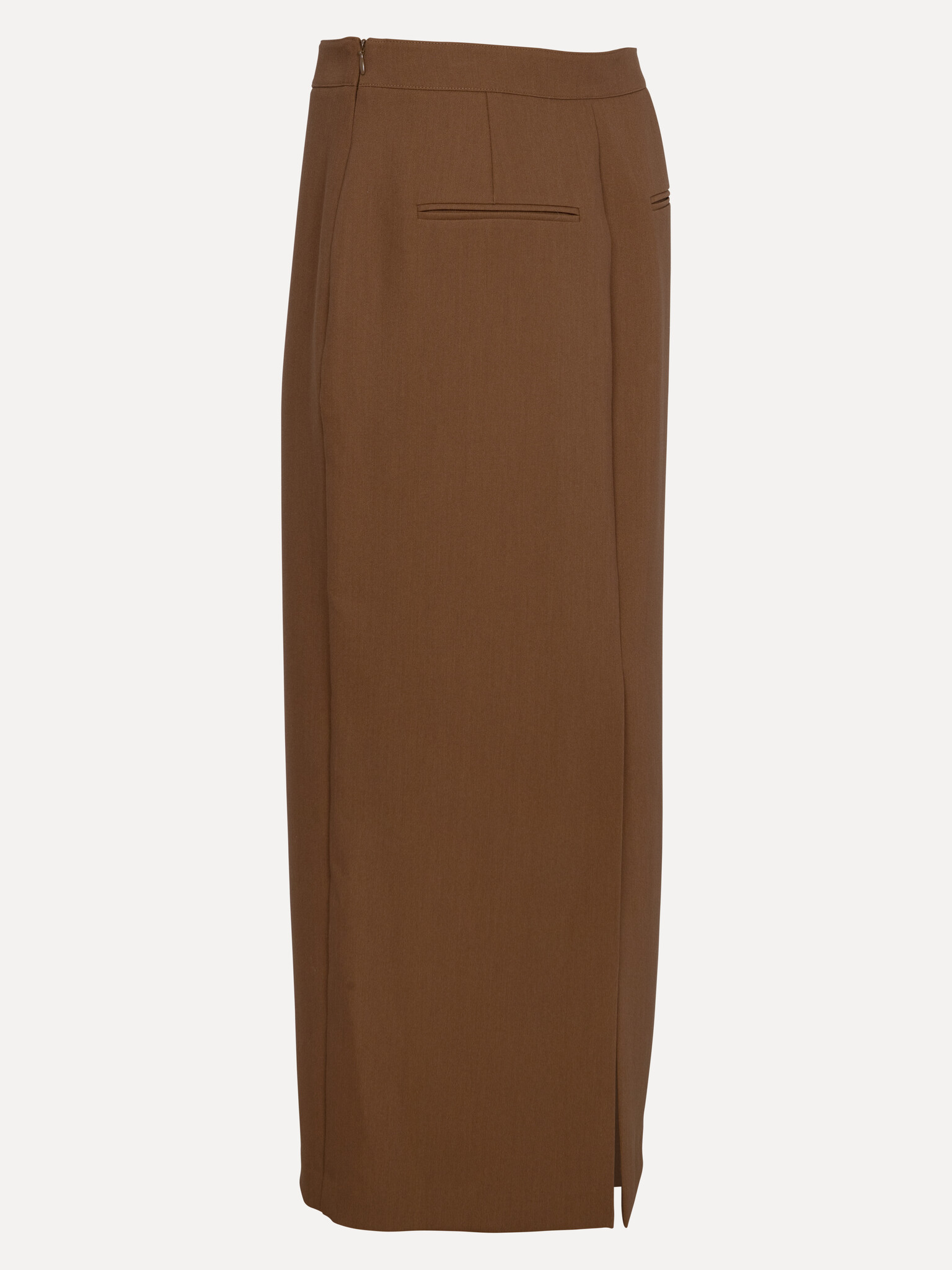 Les Soeurs Kokerrok Angelina 4. Deze kokerrok in tobacco brown is wat je kledingkast nodig heeft. De snit en hoge taille ...