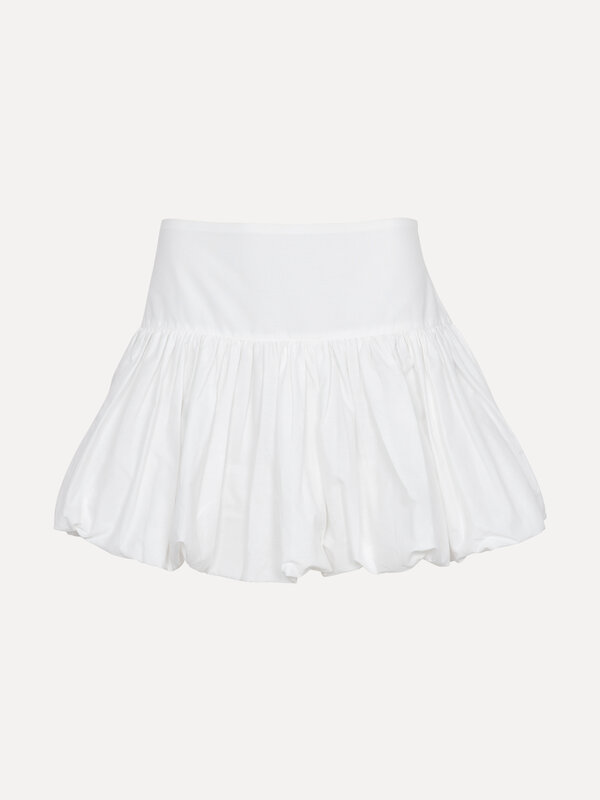 Les Soeurs  Jupe ballon Orlando 2. White delight! A la recherche d'une mini-jupe qui vous rendra heureuse? Cette jupe bal...